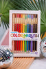 Set Of Twelve Color - Brush Watercolor Pencil & Paintbrush (Two Color Sets) - Whiskey Skies - SNIFTY SCENTED PRODUCTS