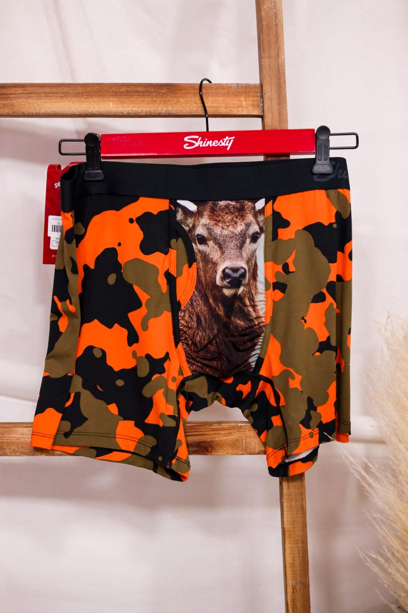 Shinesty Bambi Bunchers Men's Underwear With Fly - Whiskey Skies - SHINESTY