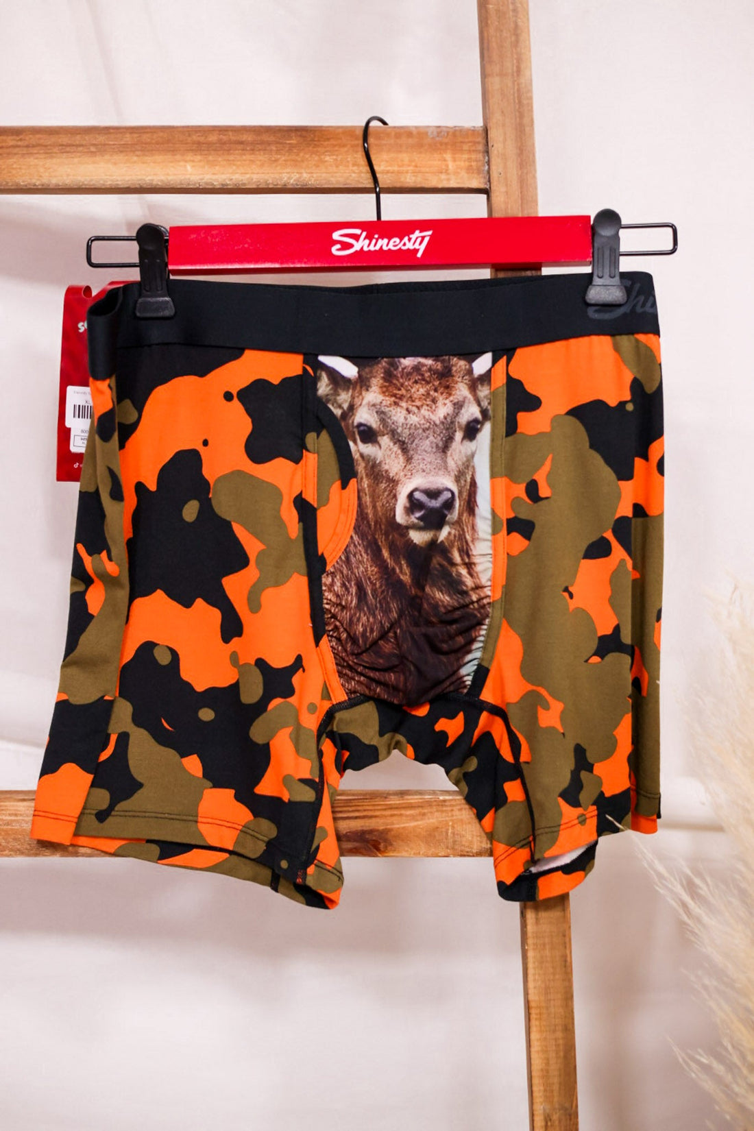 Shinesty Bambi Bunchers Men's Underwear With Fly - Whiskey Skies - SHINESTY