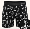 Shinesty Bare Back Bones Men's Underwear With Fly - Whiskey Skies - SHINESTY