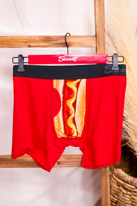 Shinesty Coney Island Men's Underwear With Fly - Whiskey Skies - SHINESTY