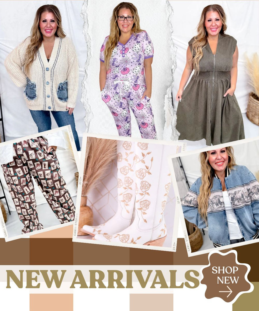 New Arrivals for all sizes