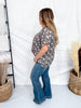 Short Cuffed Sleeve Boots, Hats, & Horses Tunic Top - Whiskey Skies - 2 FLY CO.