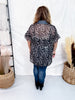 Short Ruffle Sleeve Leopard Chiffon Top - Whiskey Skies - SEW IN LOVE