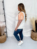 Short Sequin Sleeve Top W/ Sequin Pumpkin Design - Whiskey Skies - SOUTHERN GRACE