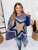 Side Slit Pullover Hi - Lo Star Shirt - Whiskey Skies - OLI & HALI