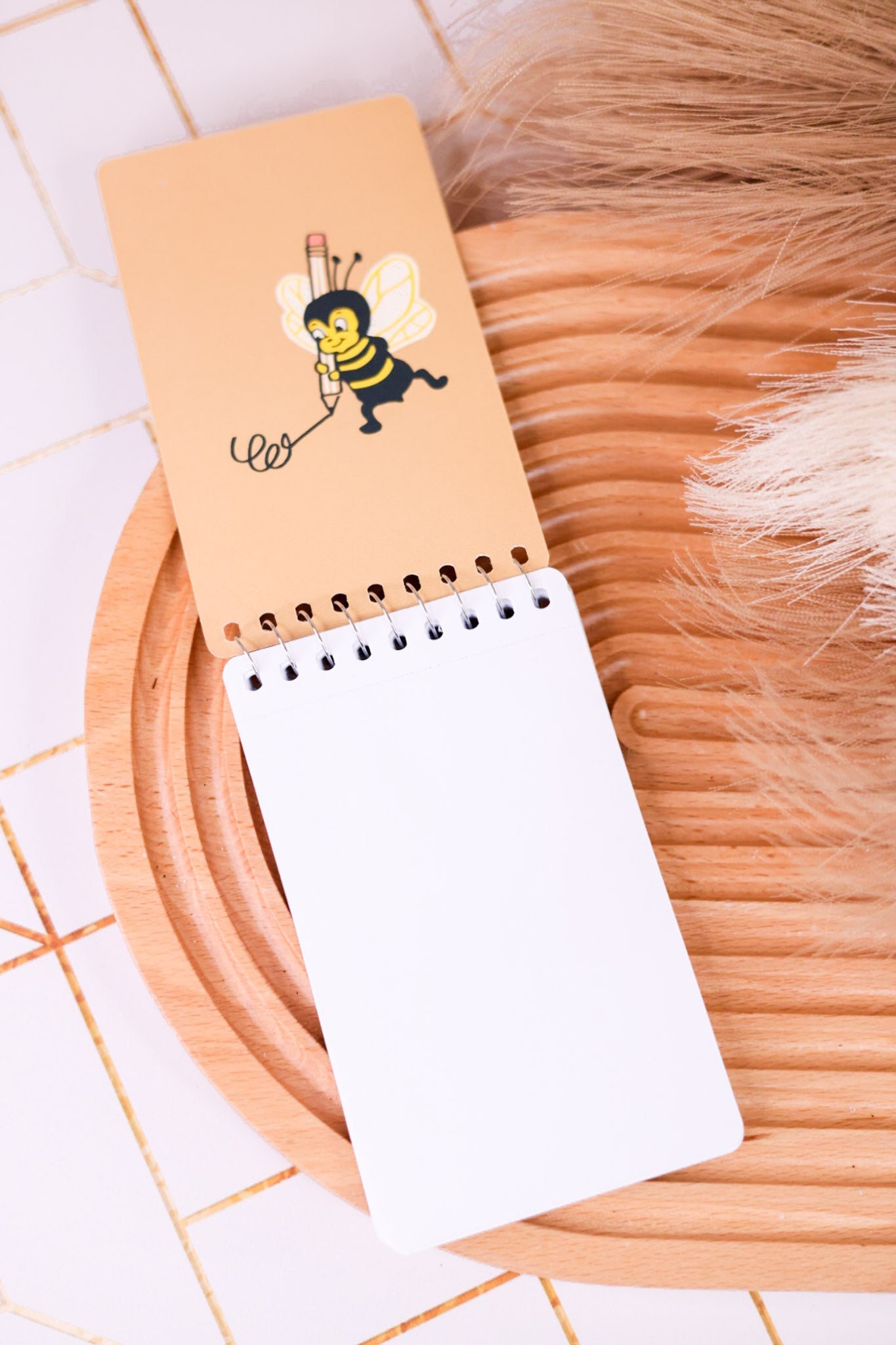 "Silly Dumb Shit" Mini Spiral Bound Notebook - Whiskey Skies - BLUE Q