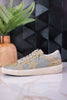 Silver & Gold Sneakers - Whiskey Skies - VINTAGE HAVANA