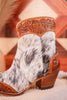 Silverado Hair - On Hide & Hand - Tooled Boots - Whiskey Skies - KHEMCHAND HANDICRAFT