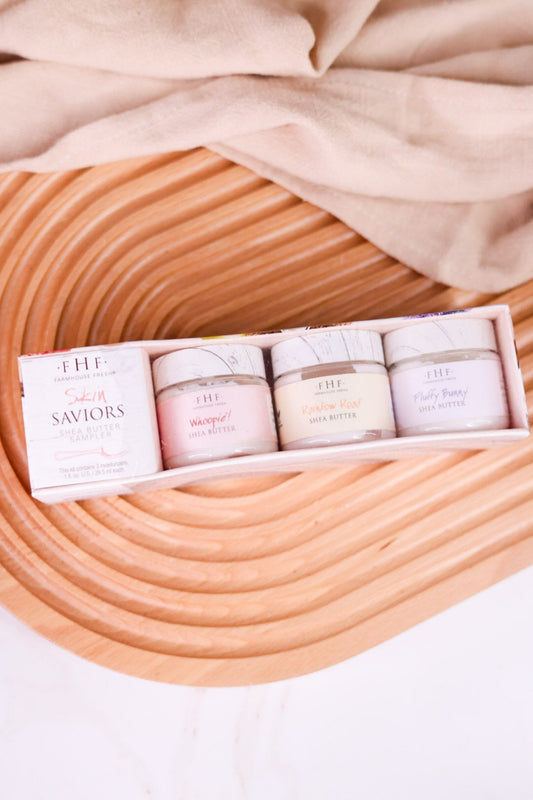 Skin Saviors Shea Butter Sampler Case - Whiskey Skies - FARMHOUSE FRESH