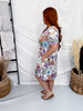 Skullflowers Loungewear Night Dress - Whiskey Skies - SHIRLEY & STONE