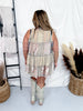 Sleeveless Bohemian Front Button Casual Top - Whiskey Skies - YOUNG TREADS