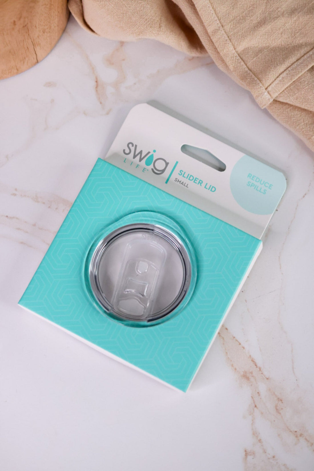 Small Clear Swig Slider Lid - Whiskey Skies - SWIG LIFE