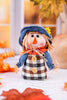 Small Plush Scarecrow Ornament (2 Variants) - Whiskey Skies - GERSON COMPANIES