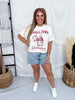 Small Town Smokeshow Graphic Midi Tee - Whiskey Skies - STATED BRANDS