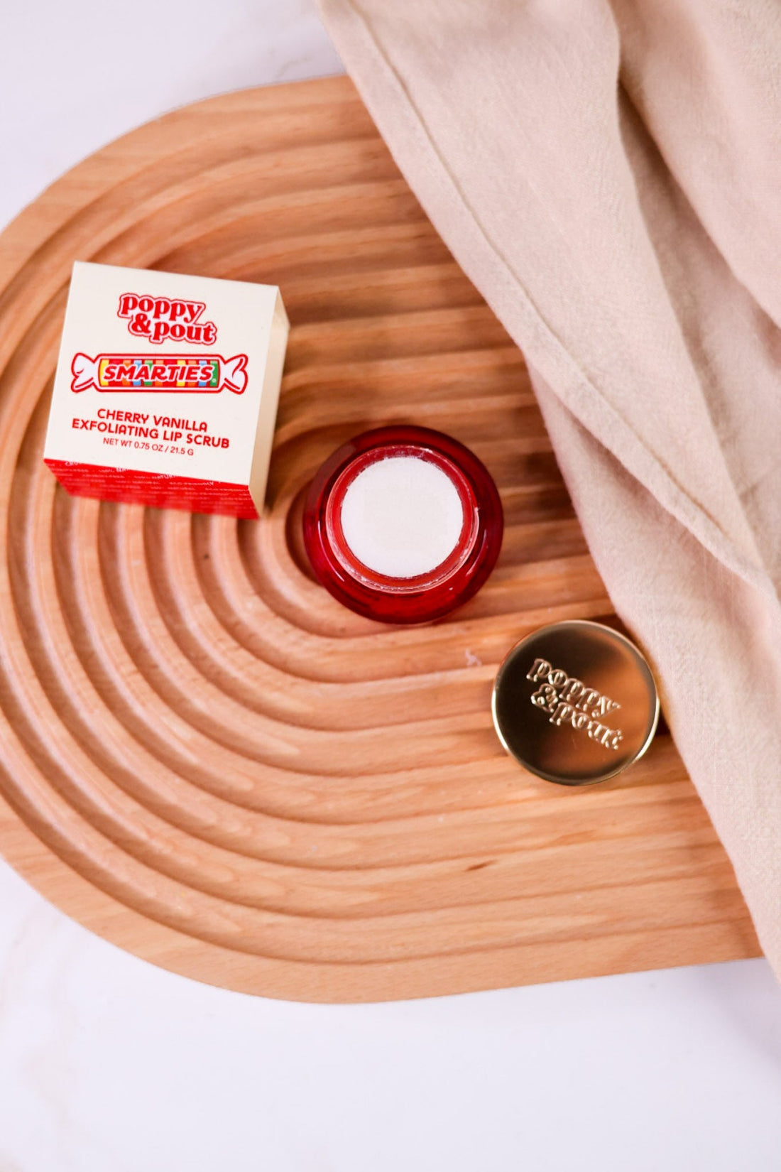Smarties Exfoliating Lip Scrub - Whiskey Skies - POPPY & POUT