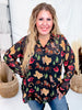 Smith Button Down Texas Hold Em' Long Sleeve Top - Whiskey Skies - SHOW ME YOUR MUMU