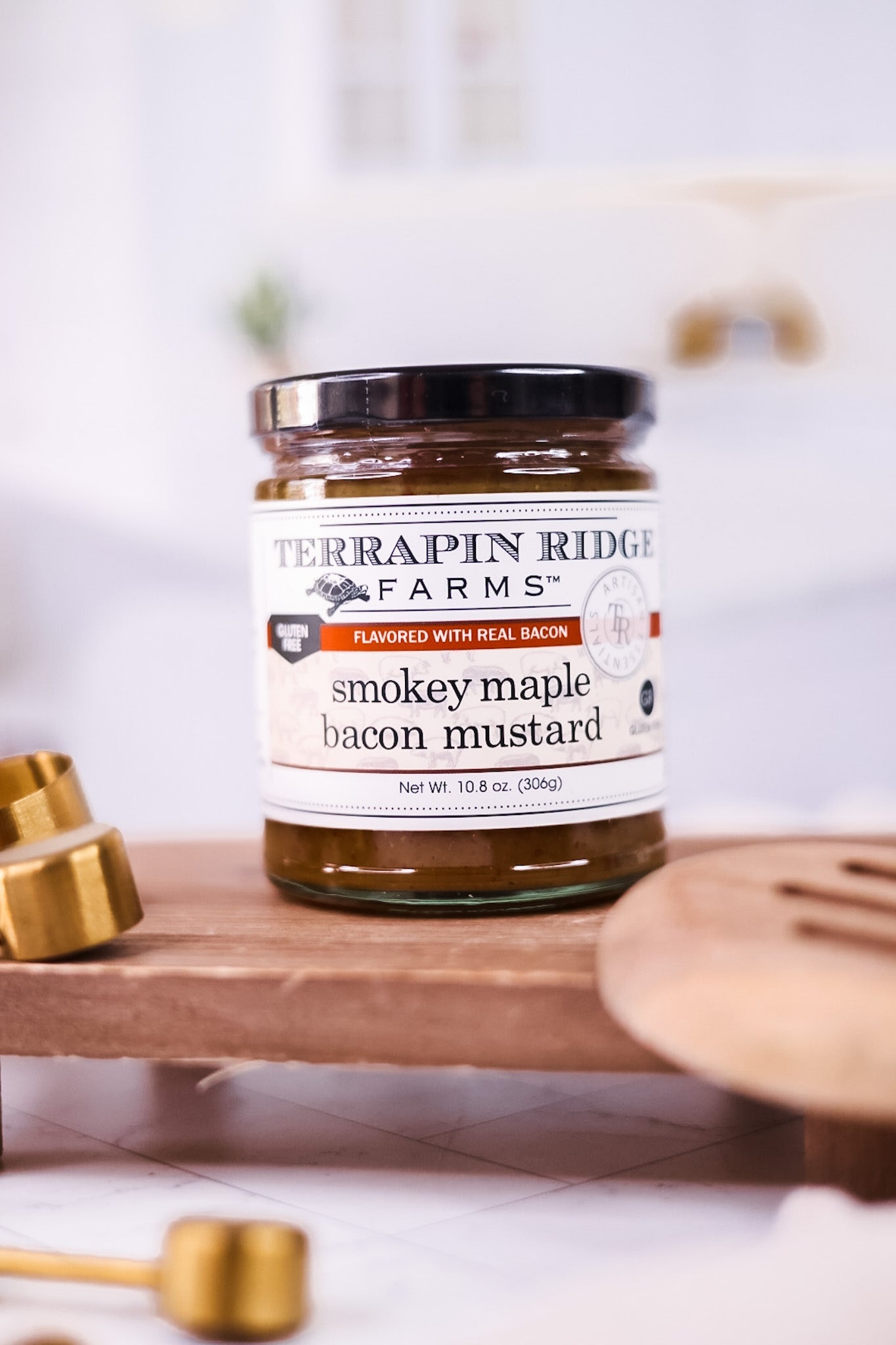 Smokey Maple Bacon Mustard - Whiskey Skies - TERRAPIN RIDGE FARMS