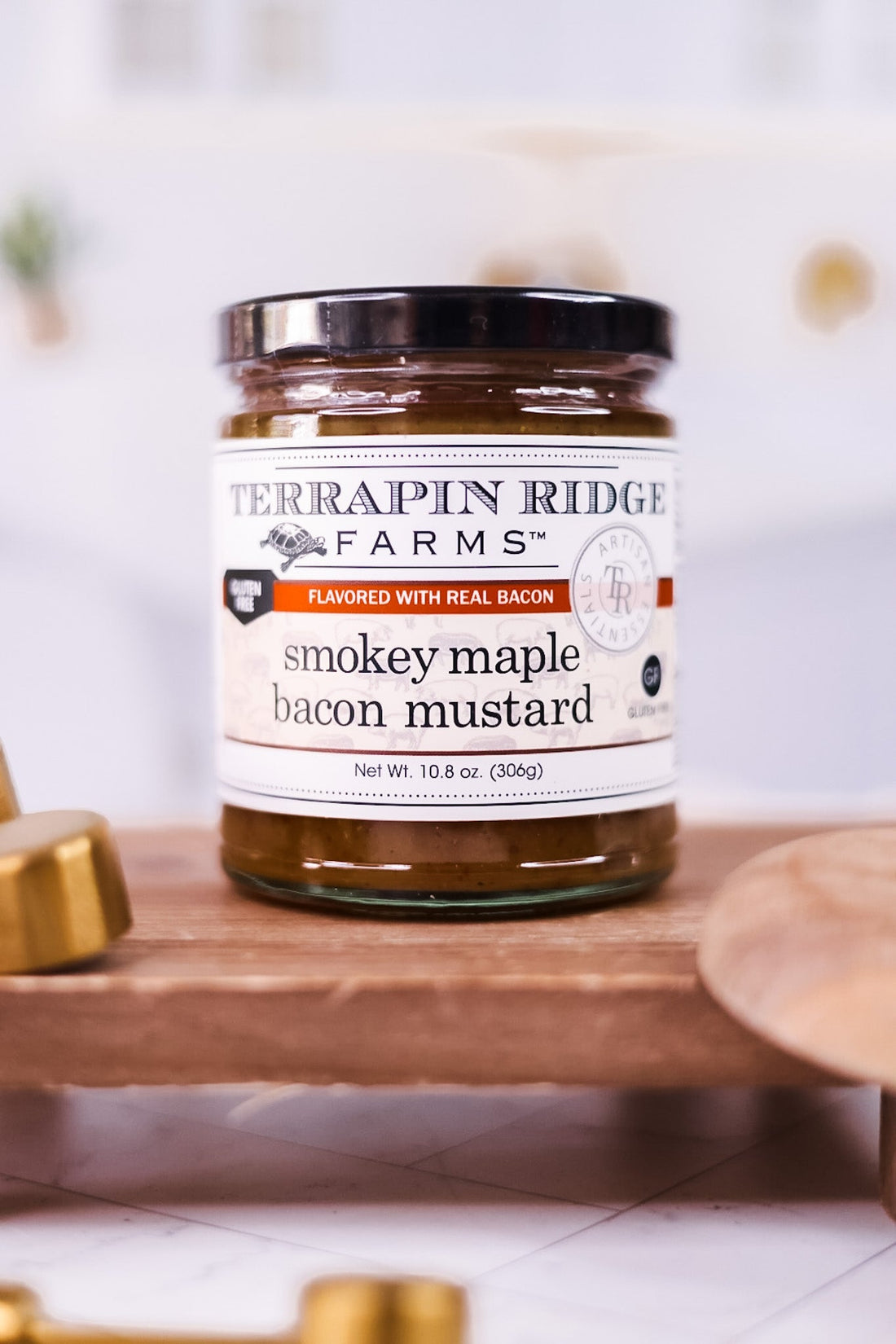 Smokey Maple Bacon Mustard - Whiskey Skies - TERRAPIN RIDGE FARMS