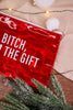 Snarky Christmas Cosmetic Bags (Two Styles) - Whiskey Skies - TOTALEE GIFT