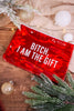 Snarky Christmas Cosmetic Bags (Two Styles) - Whiskey Skies - TOTALEE GIFT