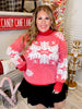 Snowflake Pullover Christmas Sweater - Whiskey Skies - AND THE WHY