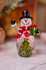 Snowman Figure with Holiday Scene (2 Styles) - Whiskey Skies - SPECIAL T IMPORTS INC