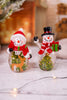 Snowman Figure with Holiday Scene (2 Styles) - Whiskey Skies - SPECIAL T IMPORTS INC