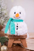 Snowman with Green Scarf Junior Warmie - Whiskey Skies - WARMIES