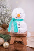 Snowman with Green Scarf Junior Warmie - Whiskey Skies - WARMIES