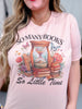 So Many Books So Little Time Graphic Tee - Whiskey Skies - PAR.TEES BY PARTY ON!