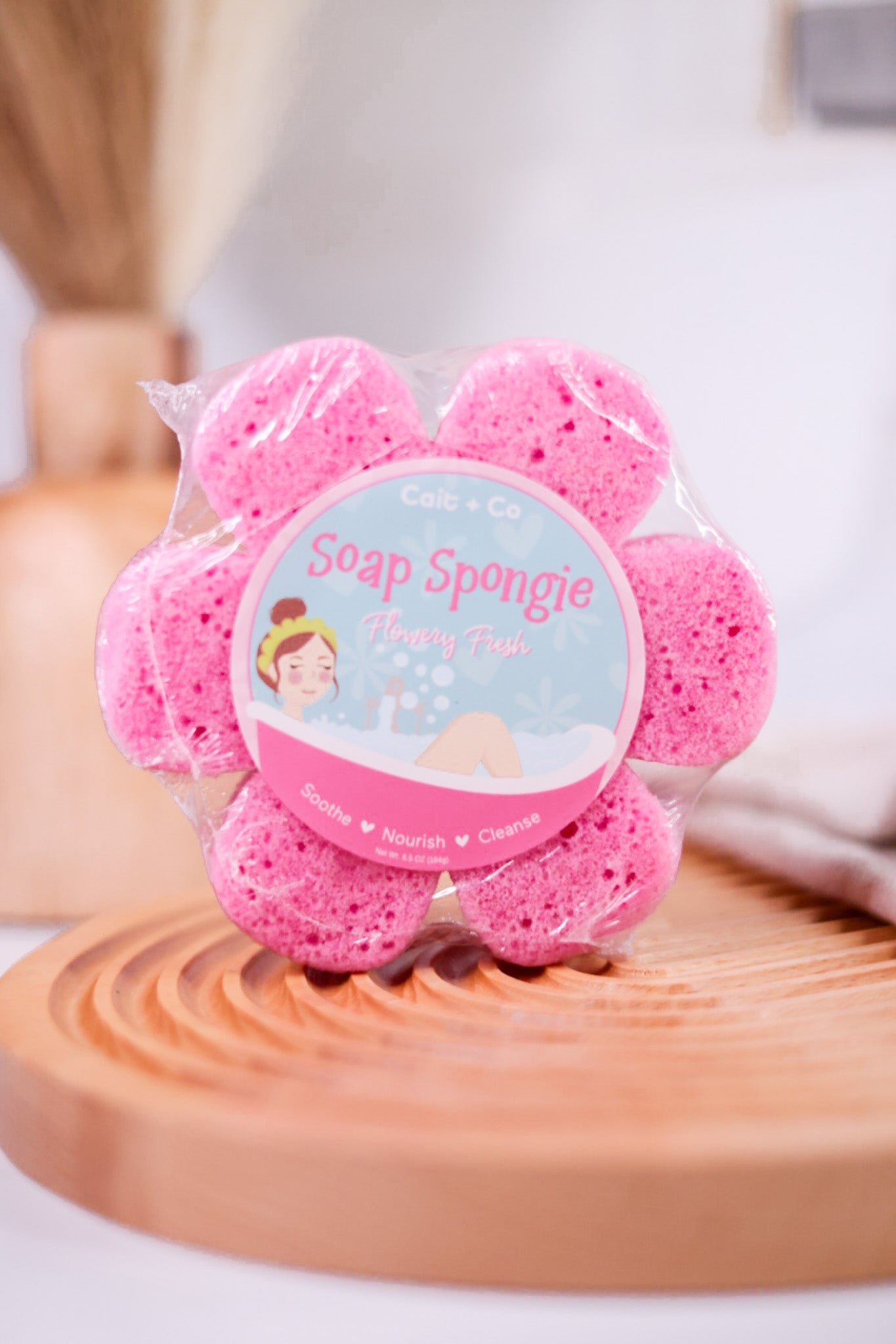 Soap Spongie (6 Scents) - Whiskey Skies - CAIT+CO