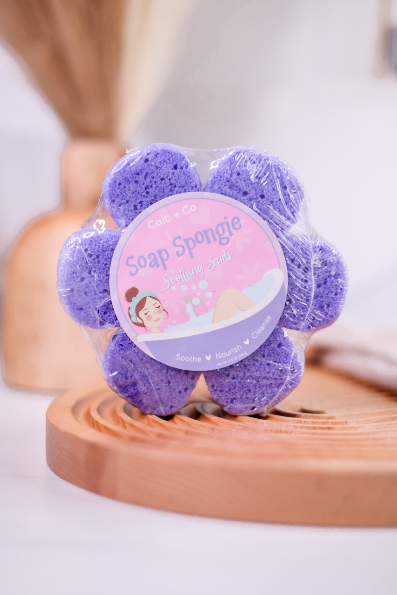 Soap Spongie (6 Scents) - Whiskey Skies - CAIT+CO