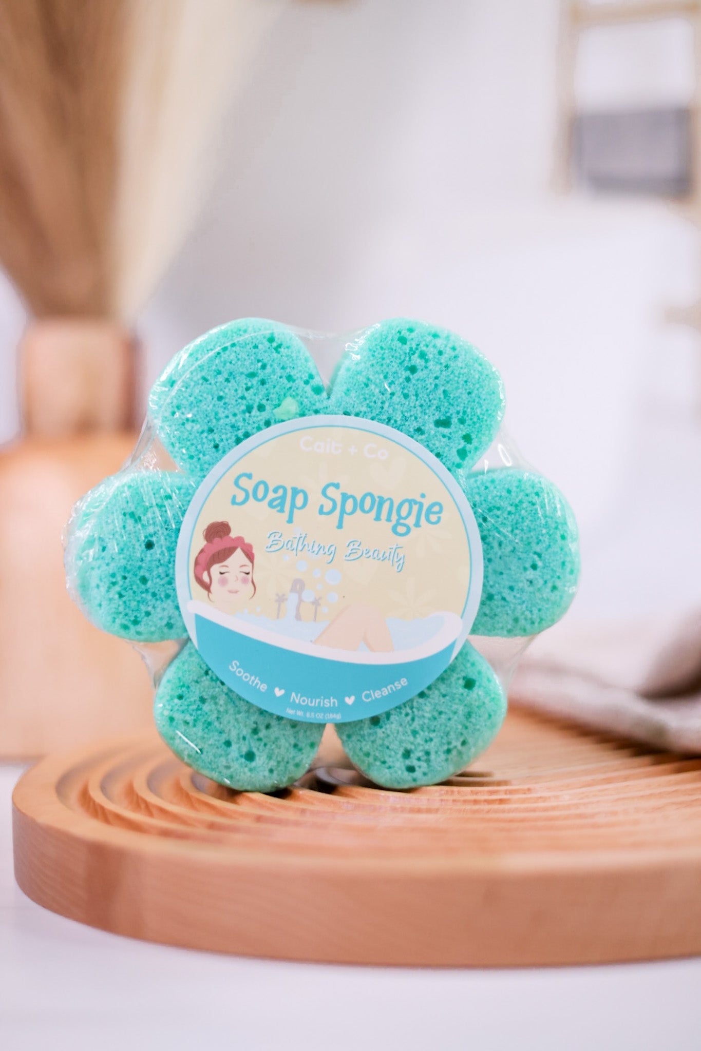 Soap Spongie (6 Scents) - Whiskey Skies - CAIT+CO