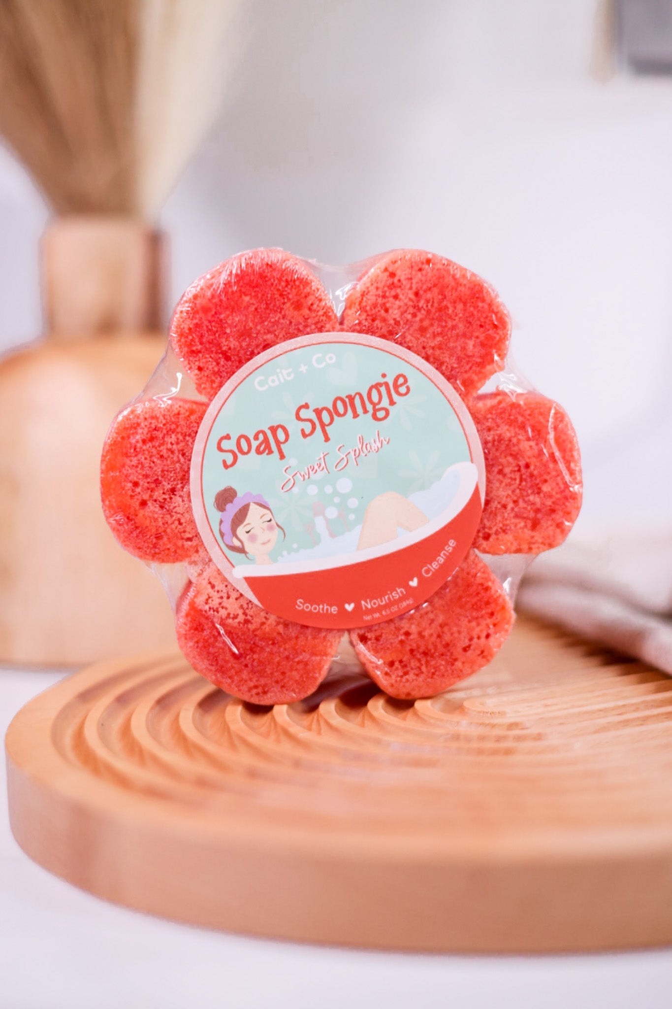 Soap Spongie (6 Scents) - Whiskey Skies - CAIT+CO