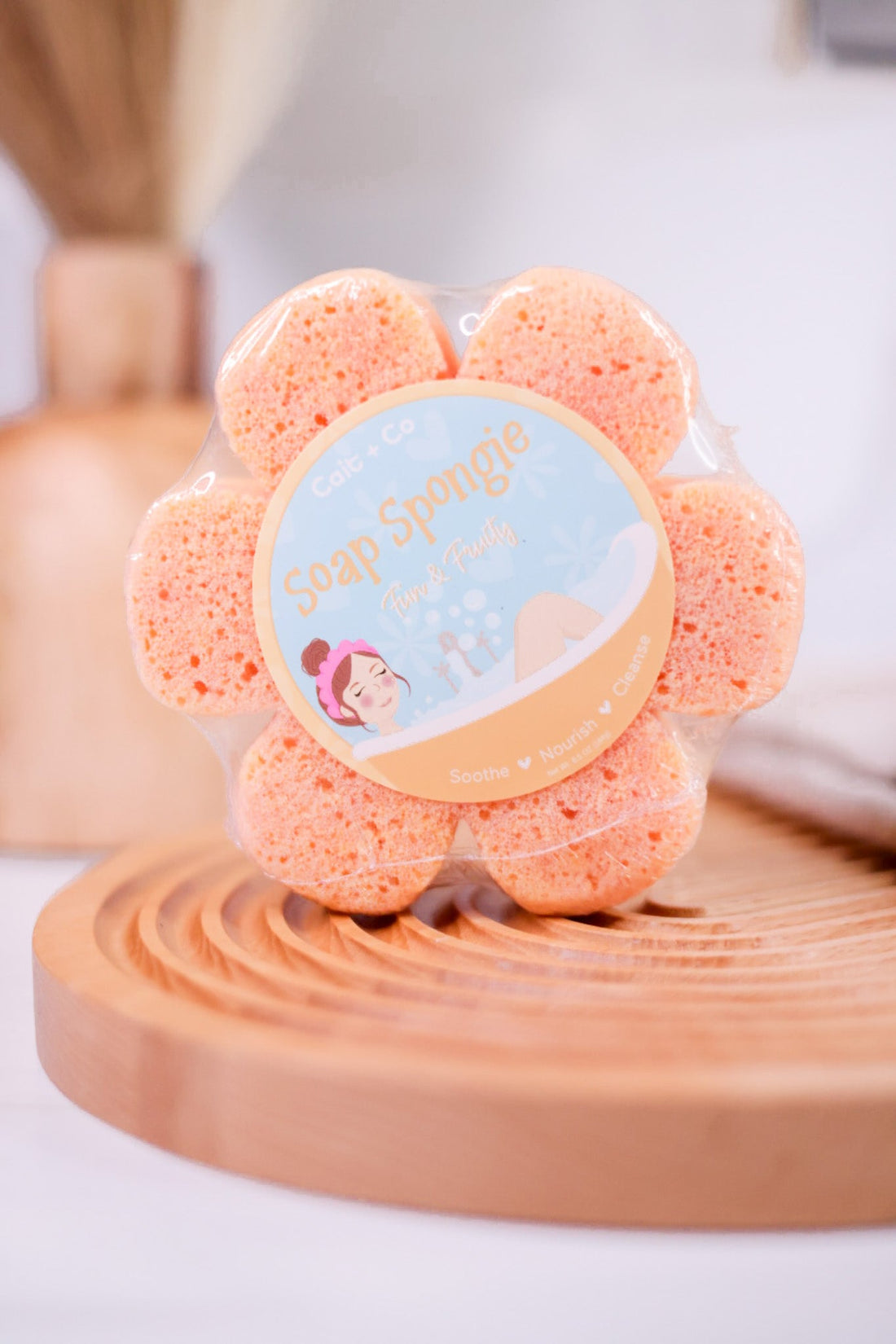 Soap Spongie (6 Scents) - Whiskey Skies - CAIT+CO