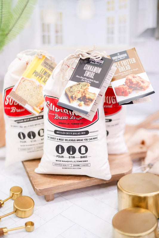 Soberdough Sweet Bread Mixes (3 Flavors) - Whiskey Skies - SOBERDOUGH