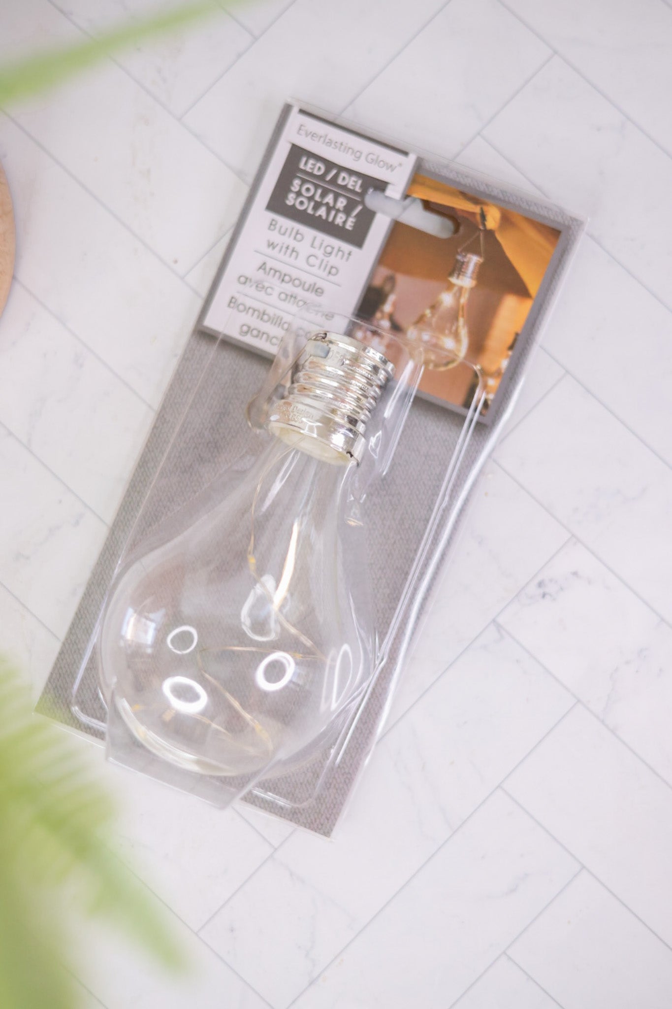 Solar Light Bulb - Whiskey Skies - GERSON COMPANIES