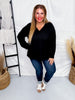 Solid Long Sleeve V - Neckline Tunic Top (4 Colors) - Whiskey Skies - ANDREE BY UNIT
