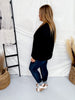 Solid Long Sleeve V - Neckline Tunic Top (4 Colors) - Whiskey Skies - ANDREE BY UNIT