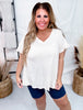 Solid Navy Biker Shorts - Whiskey Skies - JESS LEA