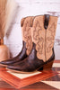 Somebody's Problem Espresso And Sand Cowboy Boots - Whiskey Skies - CORKYS FOOTWEAR