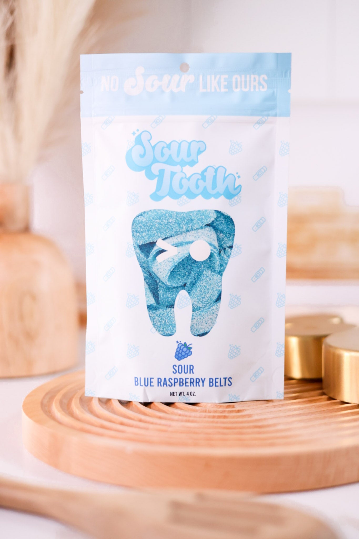 Blue Raspberry Tooth Pick Sour Tooth Blue Raspberry Belts - Whiskey Skies