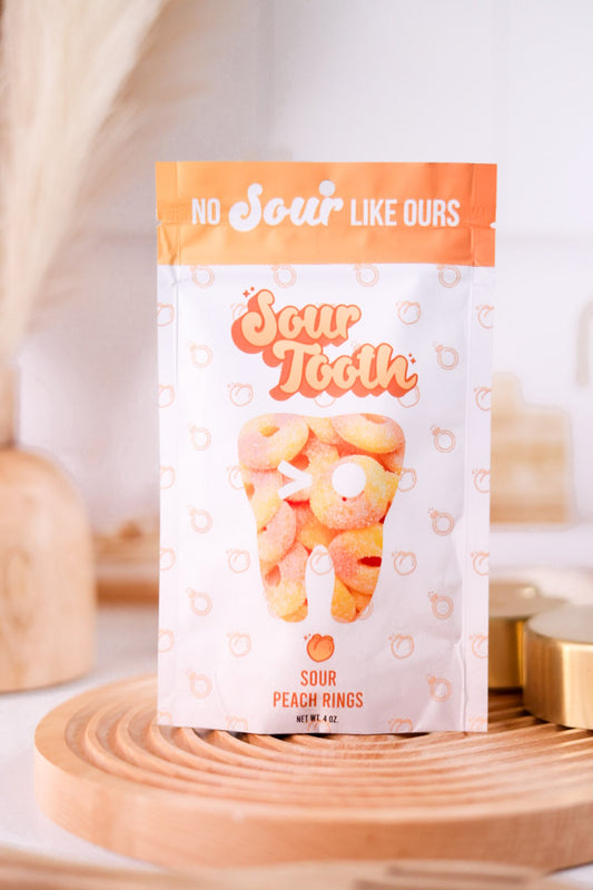 Sour Tooth Peach Rings - Whiskey Skies - SOUR TOOTH