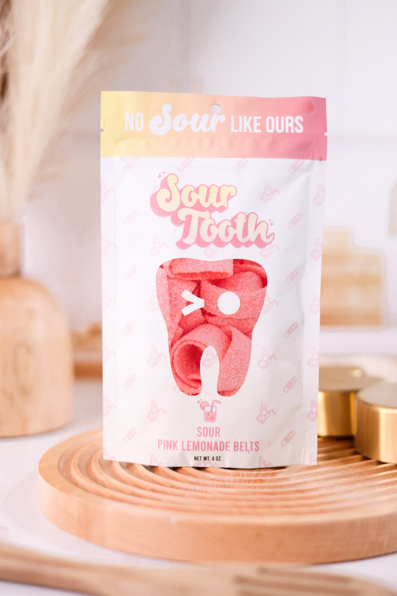 Sour Tooth Pink Lemonade Belts - Whiskey Skies - SOUR TOOTH