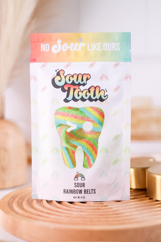 Sour Tooth Rainbow Belts - Whiskey Skies - SOUR TOOTH