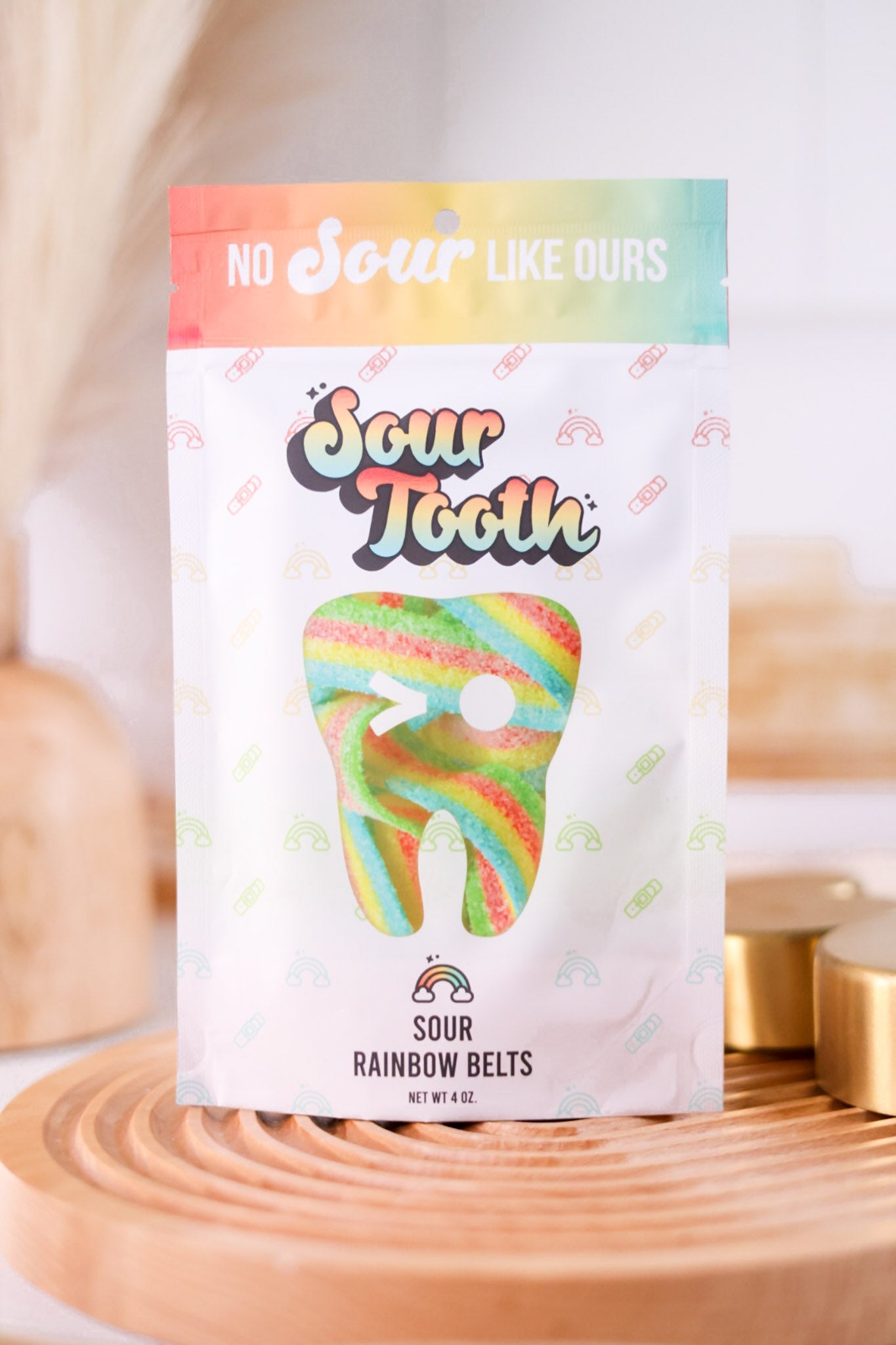 Sour Tooth Rainbow Belts - Whiskey Skies - SOUR TOOTH