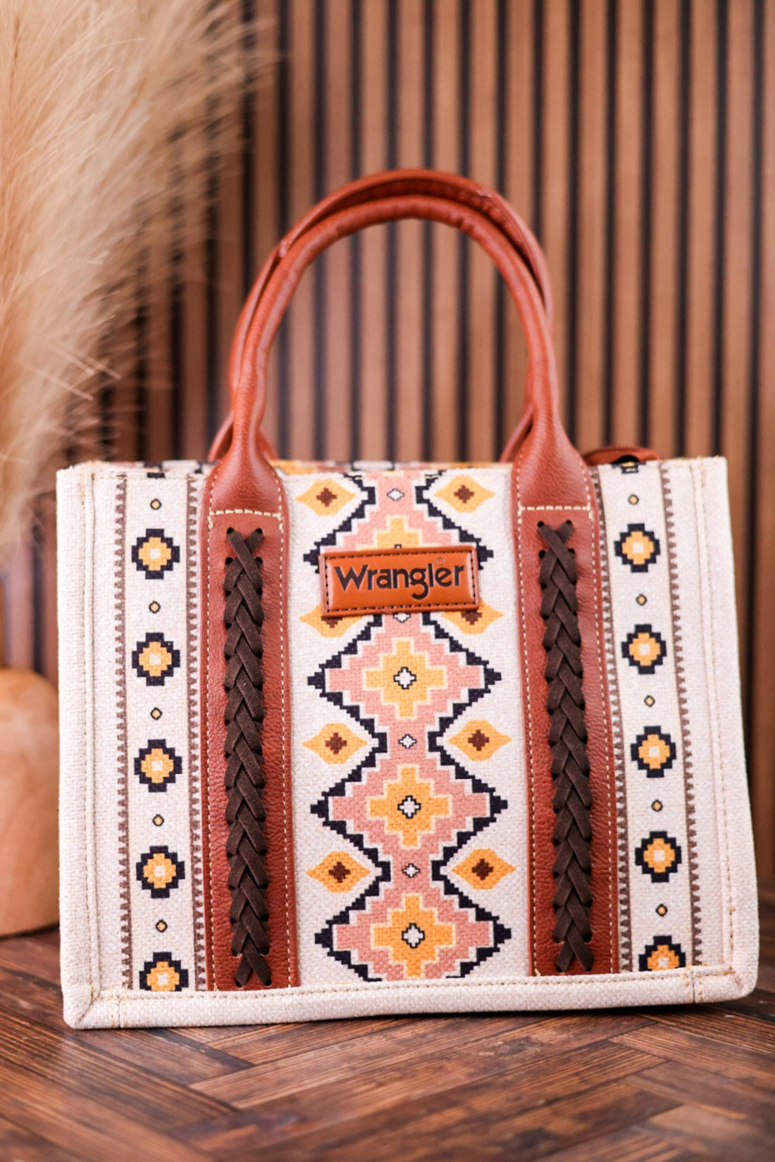 Southwest Patterned Wrangler Concealed Carry Tote - Whiskey Skies - MONTANA WEST