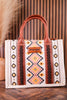 Southwest Patterned Wrangler Concealed Carry Tote - Whiskey Skies - MONTANA WEST