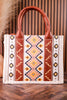 Southwest Patterned Wrangler Concealed Carry Tote - Whiskey Skies - MONTANA WEST